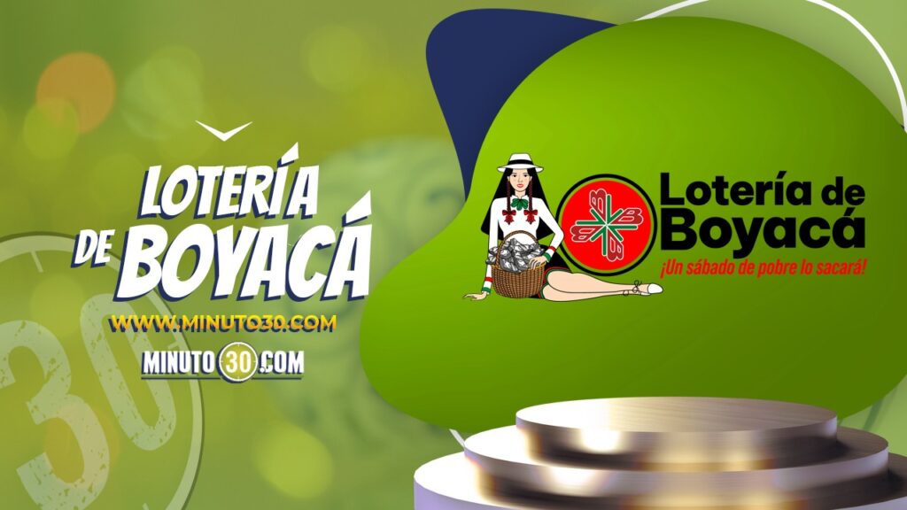 Resultado de la Loterias de Boyaca del sorteo del sábado, 9 de septiembre de 2023